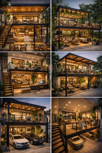 Mezannine Cafe Modern di Bandara Soekarno-hatta