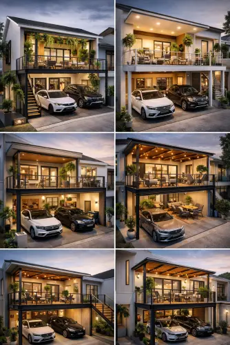 Mezannine Teras Rumah Keren di Bandara Soekarno-hatta